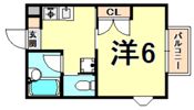 福来西宮北口の間取り画像