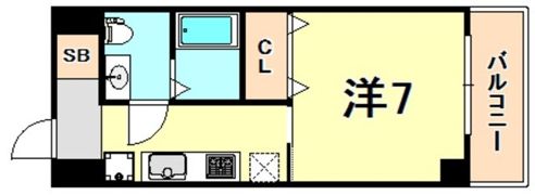 CITYSPIRE新神戸の間取り画像