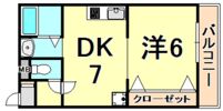 ドムール甲子園の間取り画像