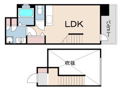 プレジール三ノ宮3の間取り画像