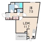VILLA MUSICA 西宮北口の間取り画像