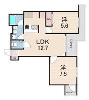 Villa Musica西宮北口の間取り画像