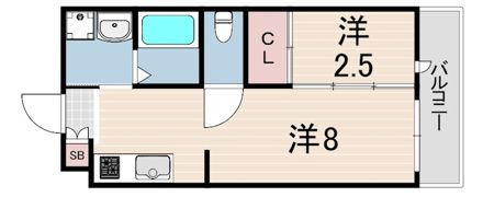 AILE甲東園の間取り画像