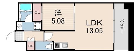 プレジオ西宮今津の間取り画像