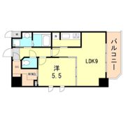 S-RESIDENCE神戸磯上通の間取り画像