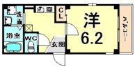 Flower尼崎の間取り画像