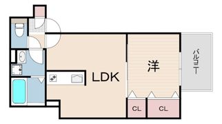 KEYビレッジ東鳴尾の間取り画像