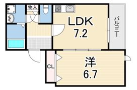 サンシエロ立花の間取り画像