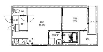 フジパレス東園田公園II番館の間取り画像