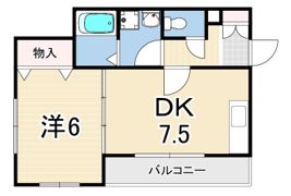 マノワールデルニエの間取り画像