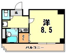 ブランハイムの間取り画像