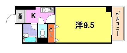 サンハイツ雅の間取り画像