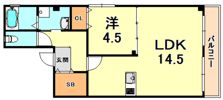 ユーセービルの間取り画像
