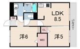 ペルル3の間取り画像