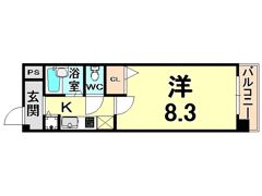 レーヴコートの間取り画像