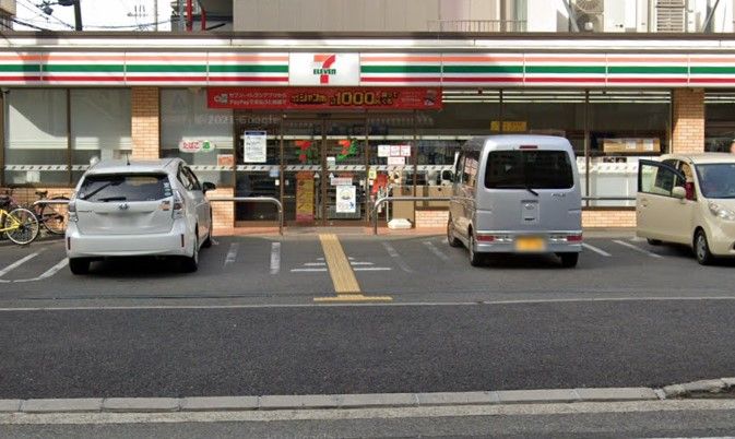 近くのセブンイレブン 神戸下沢通3丁目店まで498m（徒歩7分）