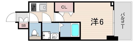 レジュールアッシュ神戸ヴィヴァンの間取り画像