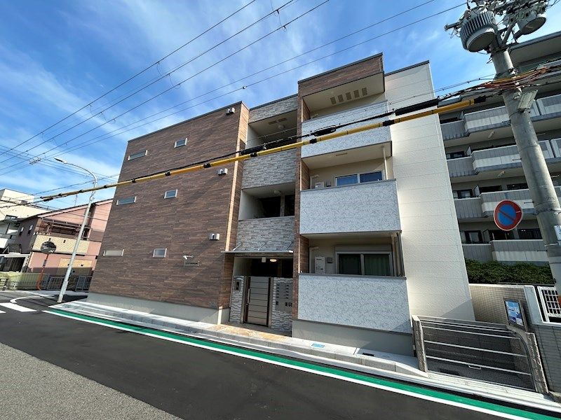 フジパレス尼崎西浦公園南の外観画像