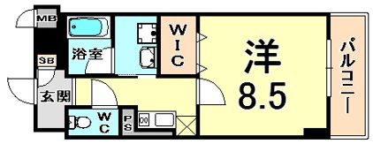 ラ ギザロの間取り画像