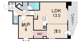 ワコーレ神戸元町マークスの間取り画像