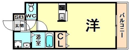 ダイワール武庫川の間取り画像