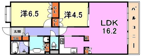 アーバネックス三宮磯辺通の間取り画像