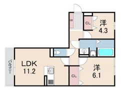 エムライズ西宮の間取り画像