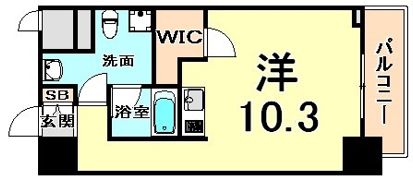 ベルファース尼崎の間取り画像