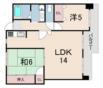 ラフィネセオミの間取り画像