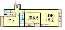 Akkord門戸の間取り画像