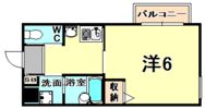 新和パレス西宮ガーデンズ前の間取り画像