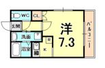 ワンマイル市庭の間取り画像
