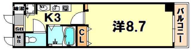 ロイヤルヒル神戸三ノ宮の間取り画像