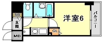 エステムコート神戸西の間取り画像