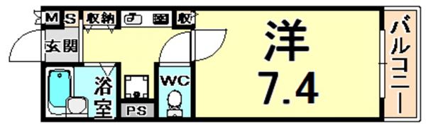 武庫之館H＆Sの間取り画像