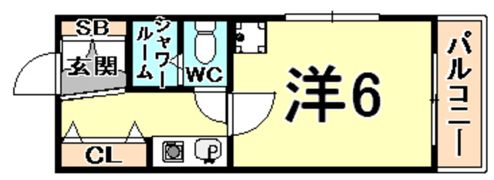 メゾン甲子園EASTの間取り画像