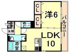 ナイスコート 2の間取り画像