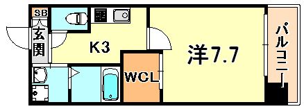 エストーネハーバーランドの間取り画像