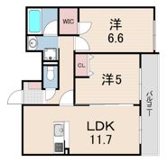 大屋館の間取り画像