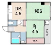 カーサマリノスの間取り画像