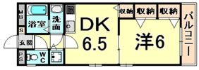 福寿荘参番館の間取り画像