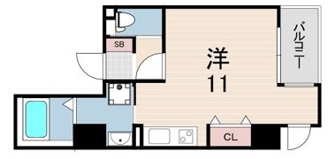 メインステージ甲子園口の間取り画像