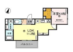 アンベリールの間取り画像