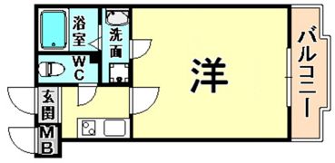 立花アネックスの間取り画像