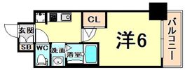 エステムコート神戸元町IIグレイドの間取り画像