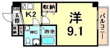 セレニテ甲子園IIの間取り画像