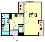 アクシア上ヶ原山手町の間取り画像