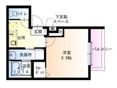 フジパレス尼崎東園田EASTの間取り画像