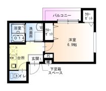 フジパレス尼崎東園田WESTの間取り画像