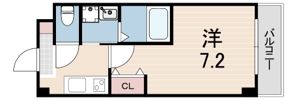 ヴェルステック南塚口の間取り画像